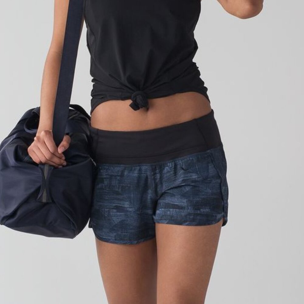 [Lululemon] Run Times Short 4" In Transition Mult… - image 1